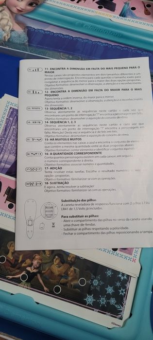 Quiz jogo Frozen Disney interativo