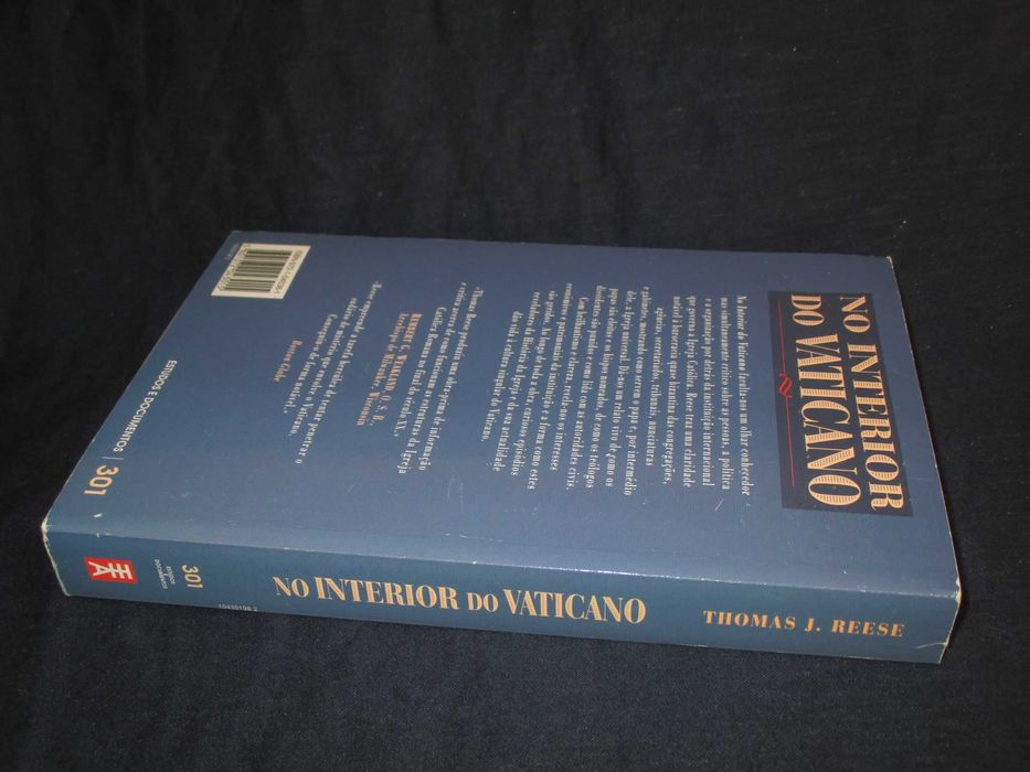 Livro No Interior do Vaticano Thomas J. Reese