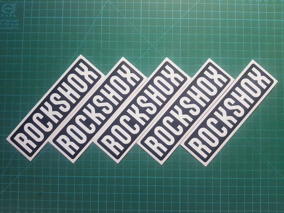 Наклейка ROCKSHOX на вилку