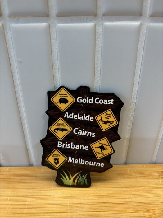 Magnes znak Australia Adelaide Melbourne