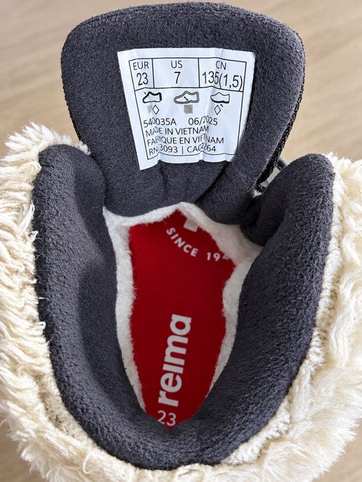 Зимові черевики Reima Reimatec Waterproof, розмір 23