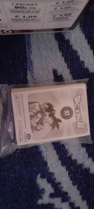 cromos drangon ball super