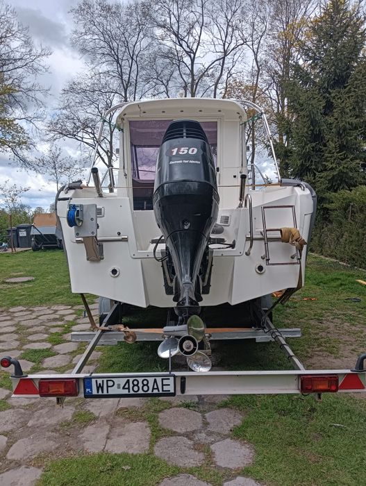 Sprzedam Łódź Texas 605 z silnikiem 150 km
