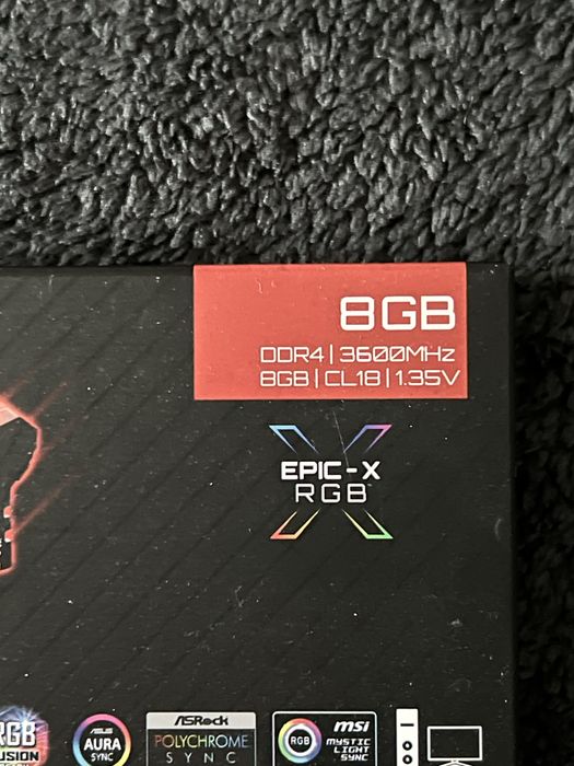 pamięć RAM PNY XLR8 Gaming 8 GB DDR4 3600 MHz CL18