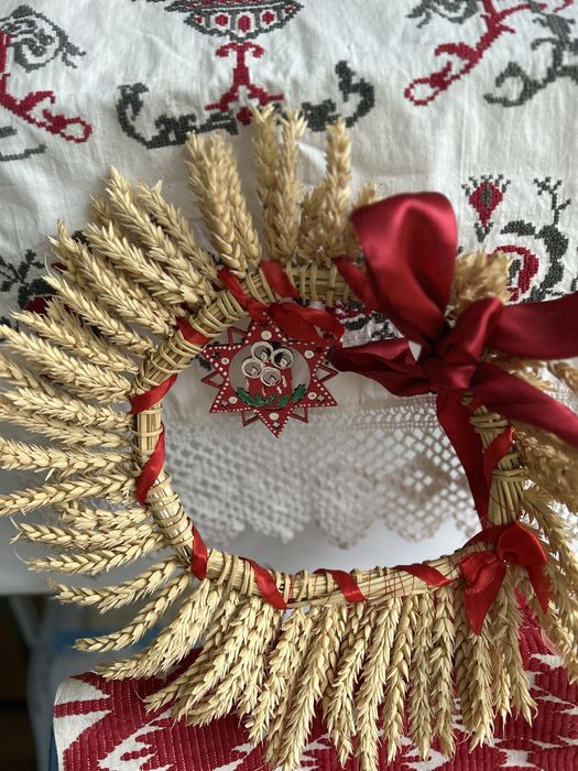 Віночок Вінок новорічний різдвяний