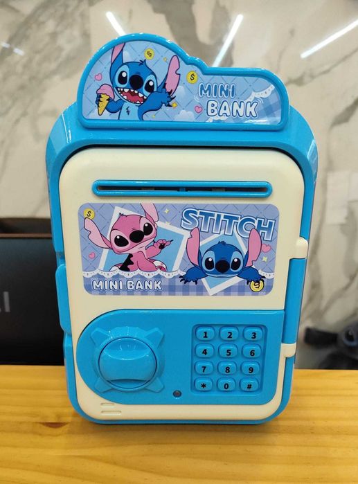 Mini Cofres Stitch e Bluey Novos