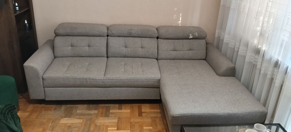 Narożnik z funkcją spania