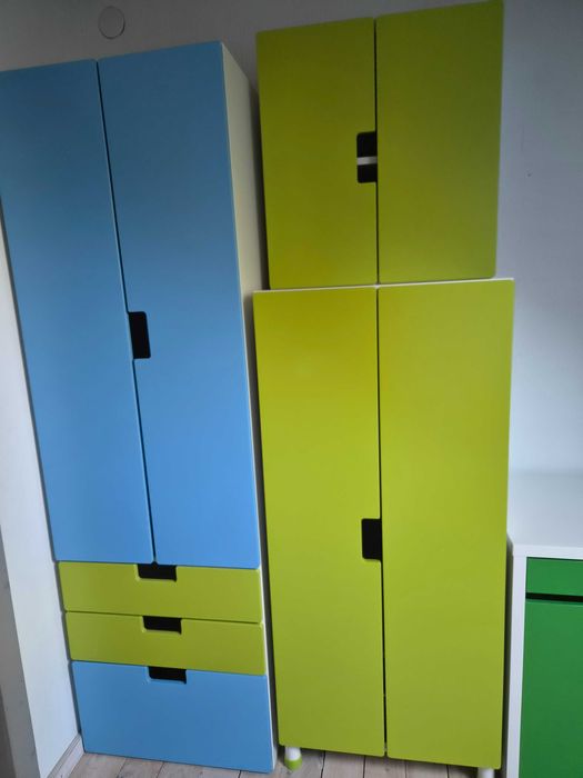 meble ikea stuva: 2 szafy + 1 szafka