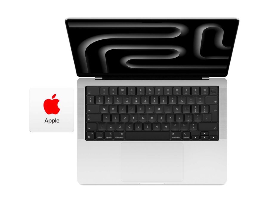 NOWY Apple MacBook Pro 14 M3 16RDZ 512GB SVLR +DODATKI RATY-0% FV23% GW-3LATA!
