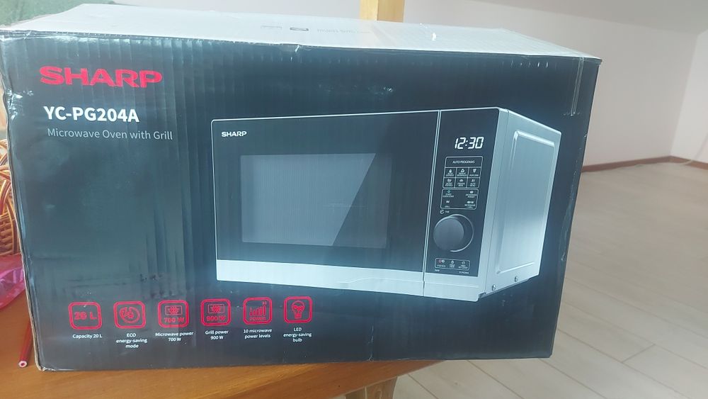 Мікрохвильовка SHARP