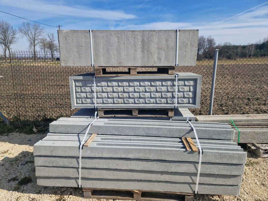Płyta betonowa do ogrodzeń, kompostownik