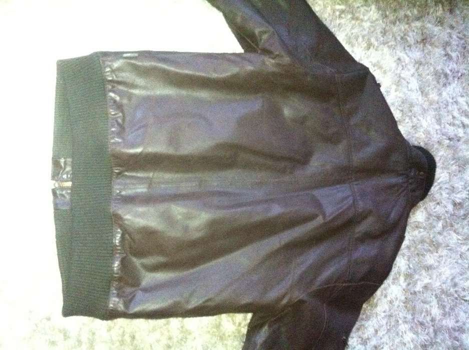 Brązowa skóra meska xl