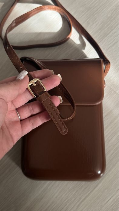 сумочка через плече, крос боді, каркасна