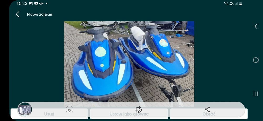 Yamaha TR1 EX V1 VX110 glowica silnika skuter wodny