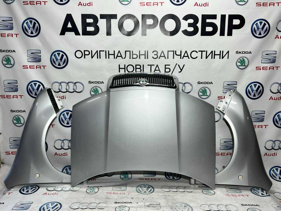 Фара крило телевізор бампер радіатор капот Skoda Fabia 1 Шкода Фабія