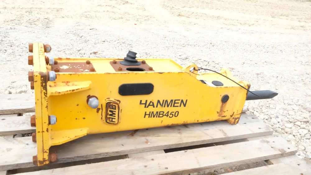 Młot Hanmen HMB  450  hydrauliczny 116kg wyburzeniowy do minikoparki