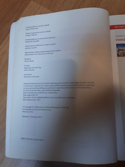 Przeszłość to dziś, podręcznik dla kl. 1 liceum, cz. 1, K. Mrowcewicz