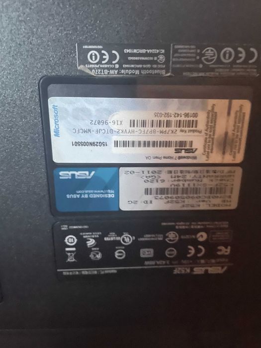 Laptop ASUS K52F – sprawny!
