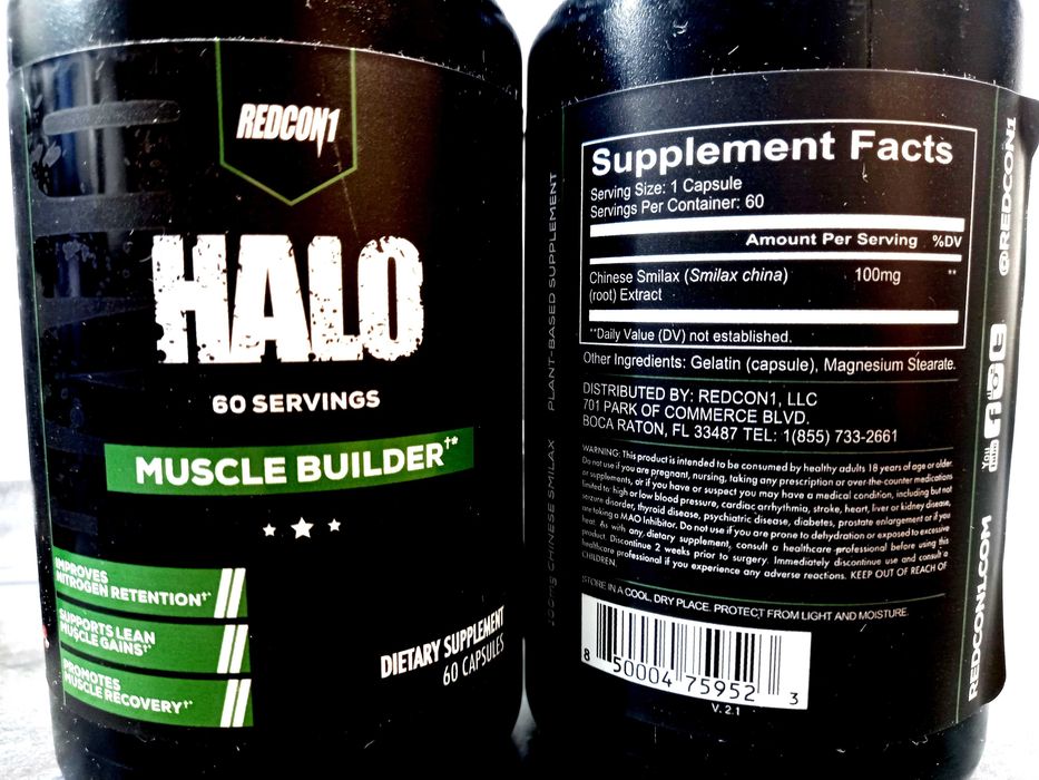 RedCon1, Halo (60 капсул), лаксогенин, laxogenin