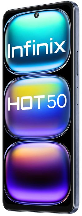 Smartfon INFINIX Hot 50 8/256GB Sleek Black Helio G100