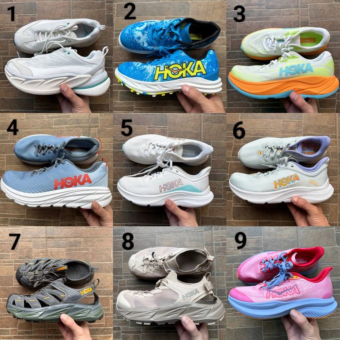 Оригінальні Сток Hoka Nike Бігові Кросівки Черевики  Розміри 40-40.5