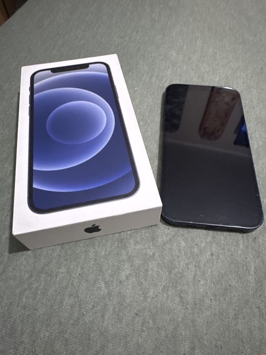 Apple Iphone 12 Black GWARANCJA 64GB 100% kondycji baterii