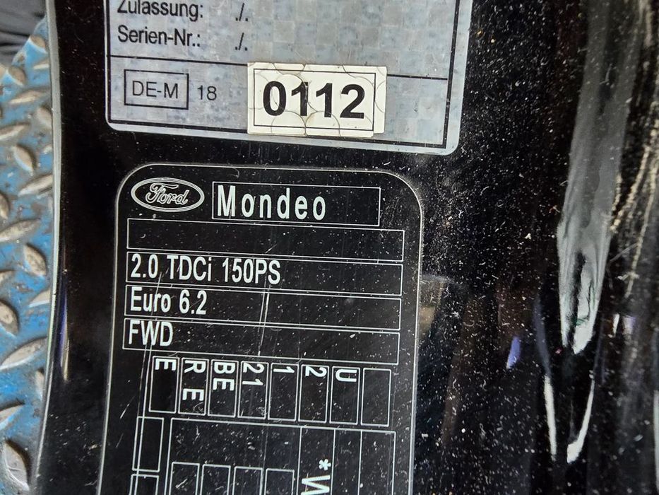 ford mondeo mk5 kompletny przód 19r.