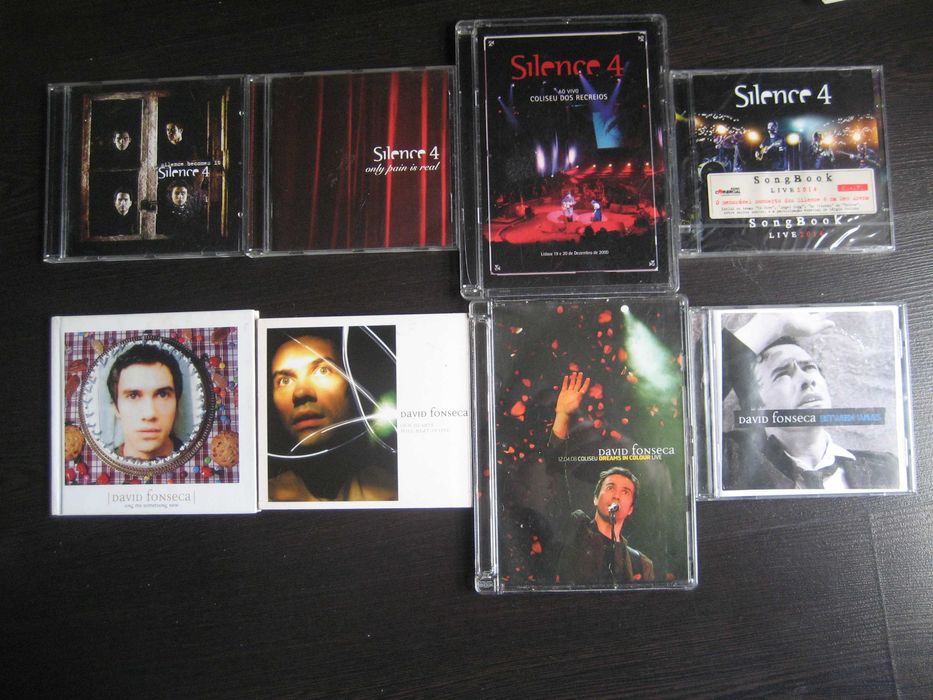 Centenas de CDs de música portuguesa e lusófona (C-G)