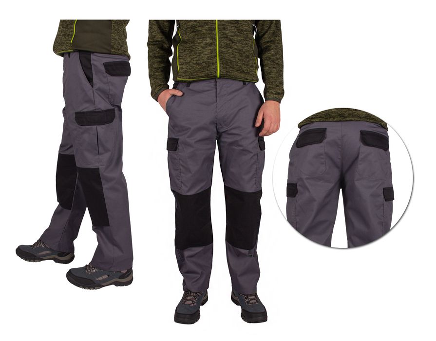 Firi Spodnie Robocze Męskie Bojówki Do Pasa Bhp 38