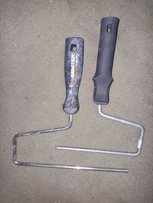 Suportes para rolo de pintura / Garfos para pintor - Excelente estado!