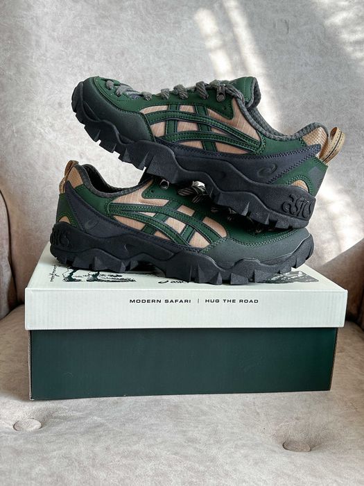 ‼️НОВІ Кросівки Asics Gel-Pickax Modern Safari Multi Green