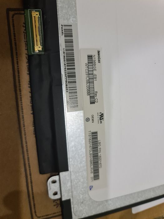 LCD para portátil 15.6" 30Pin N156BGE EB1 Rev c2 NOVO