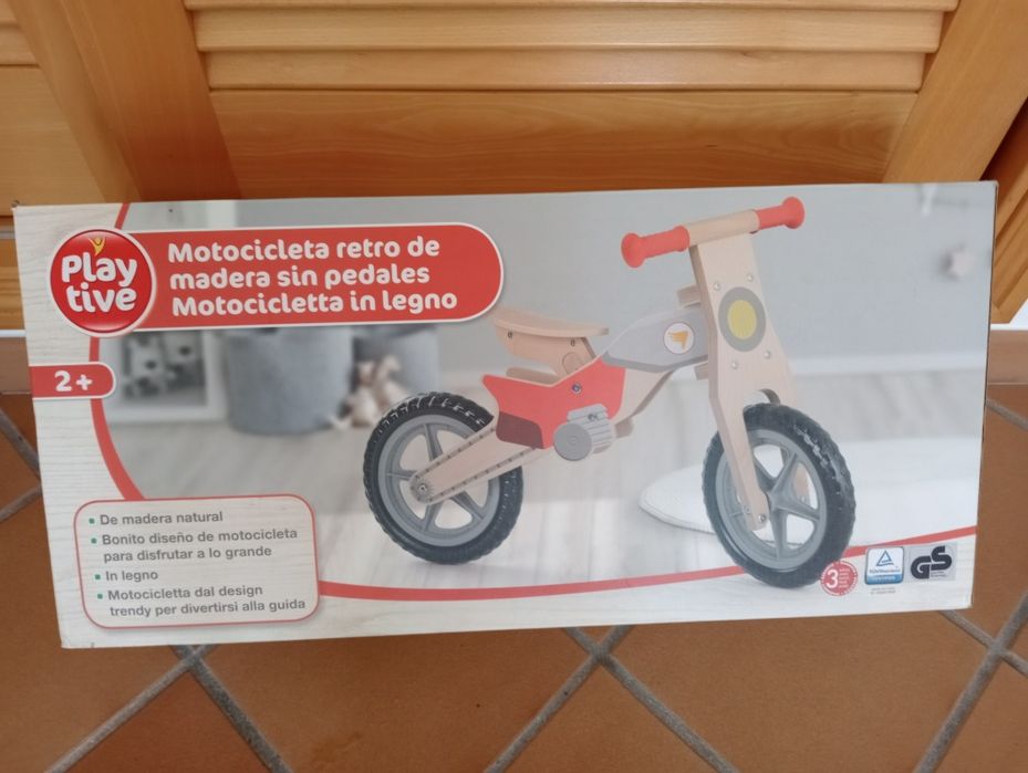 Bicicleta Madeira sem Pedais