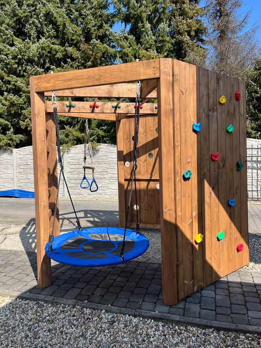Plac zabaw małpi gaj ścianka wspinaczkowa siłownia ogrodowa NINJA 2