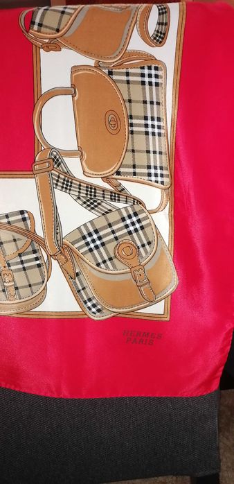 Lenço de seda Hermes Paris. Novo. 85x85