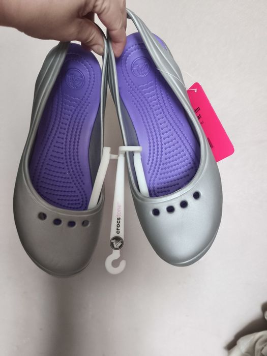 Крокси балетки Crocs w9