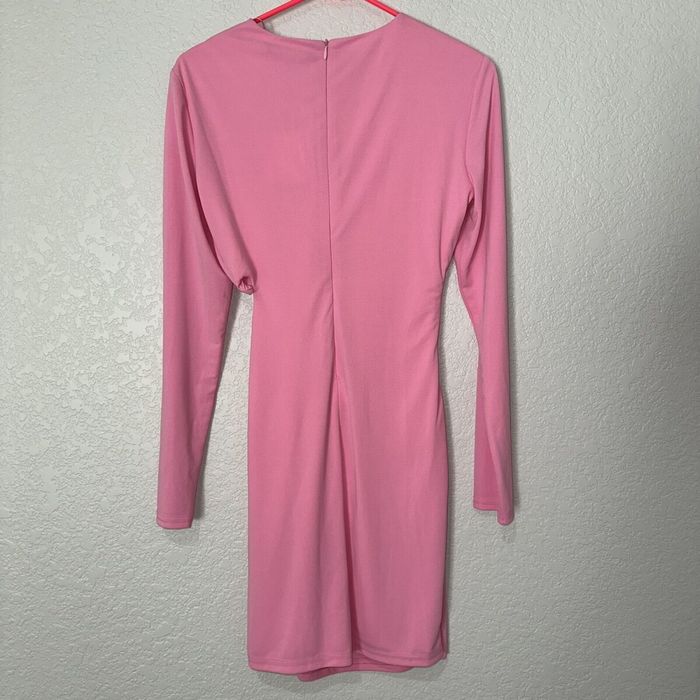 Рожеве плаття Zara з вирізом у вигляді серця розмір XS