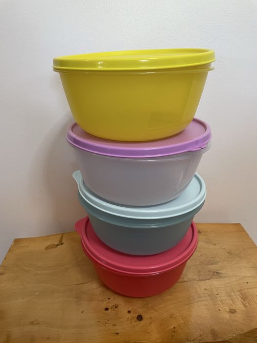 Conjunto caixas tupperware 1,5lt