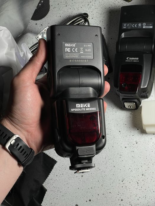 Вживані спалахи Canon 270EX / 550EX / 580EX