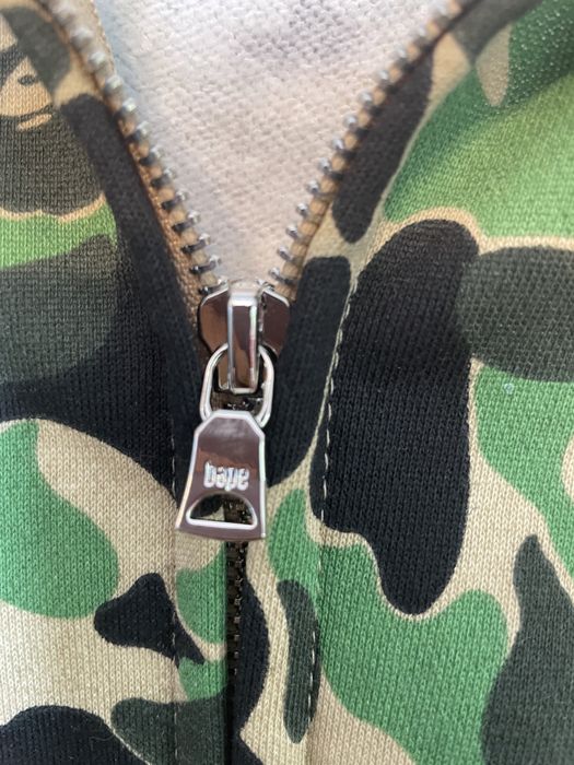 Bluza dresowa z kapturem A Bathing Ape S moro