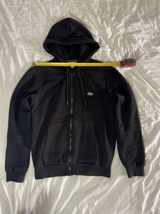 Hoodie com fecho Lacoste