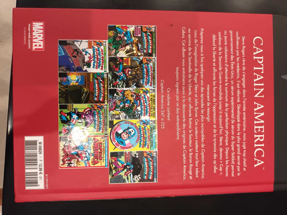 Captain America em Frances