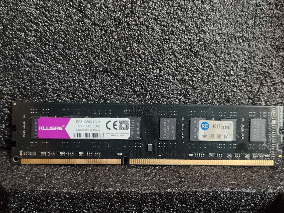 Комплект оперативної пам'яті Kllisre DDR3 16GB (2x8GB) 1600 MHz