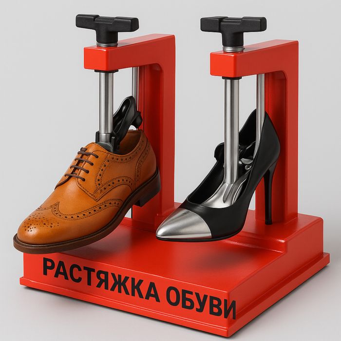 Растяжка обуви Длина Ширина Голенище