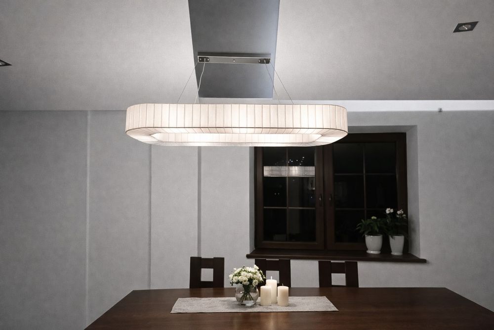 KARE Design Facile – duża sufitowa lampa designerska 120×60 cm
