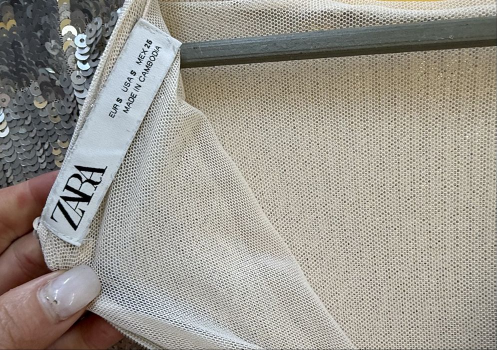 Шикарна  вечірня випускна сукня  від Zara  розмір S