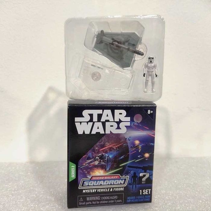 Star-Wars Micro Galaxy Mystery Vehicle & Figure Série 2 e 3