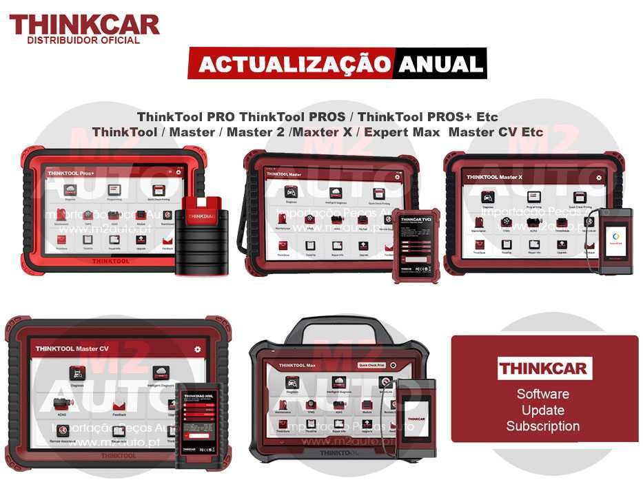 ThinkCar Máquinas Diagnóstico OBD Actualização Anual (NOVO)