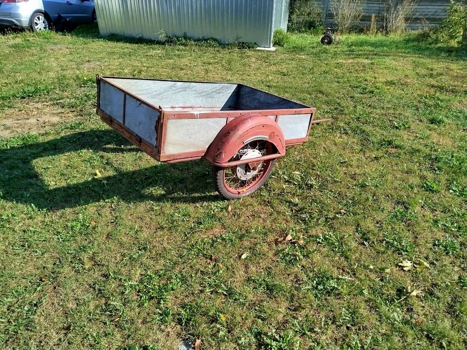 Dwukółka do traktorka quada przyczepka