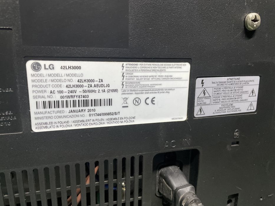 TV LG 42 Polegadas